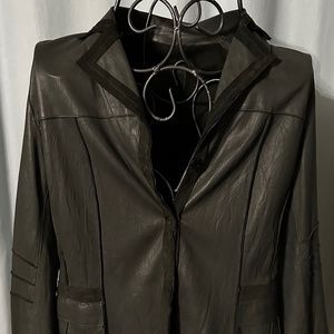 Luisa Cerano Leather Jacket